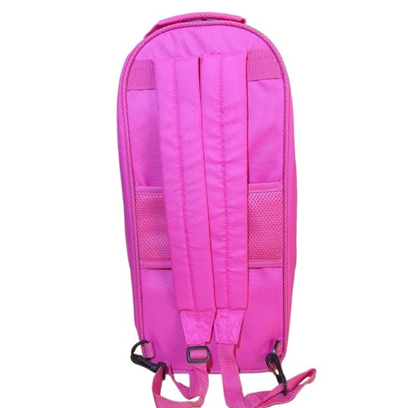 My Life As Backpack 18” Doll Carrier Pink Unicorn Padded Girls Overnight Bag - Picture 4 of 9